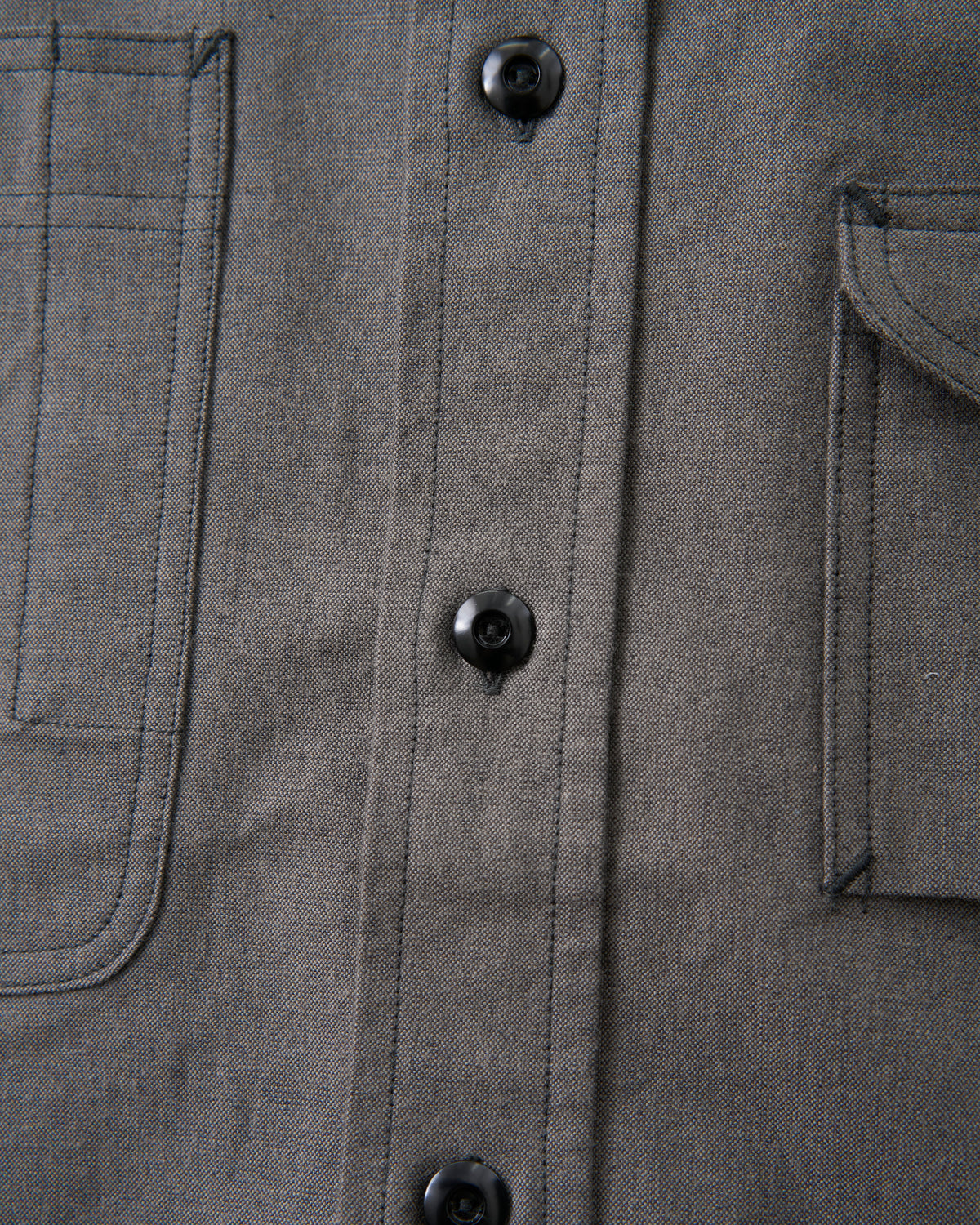 【 26FW 】BIGYANK Y1934 HEATHER CHAMBRAY SHIRT / GREY