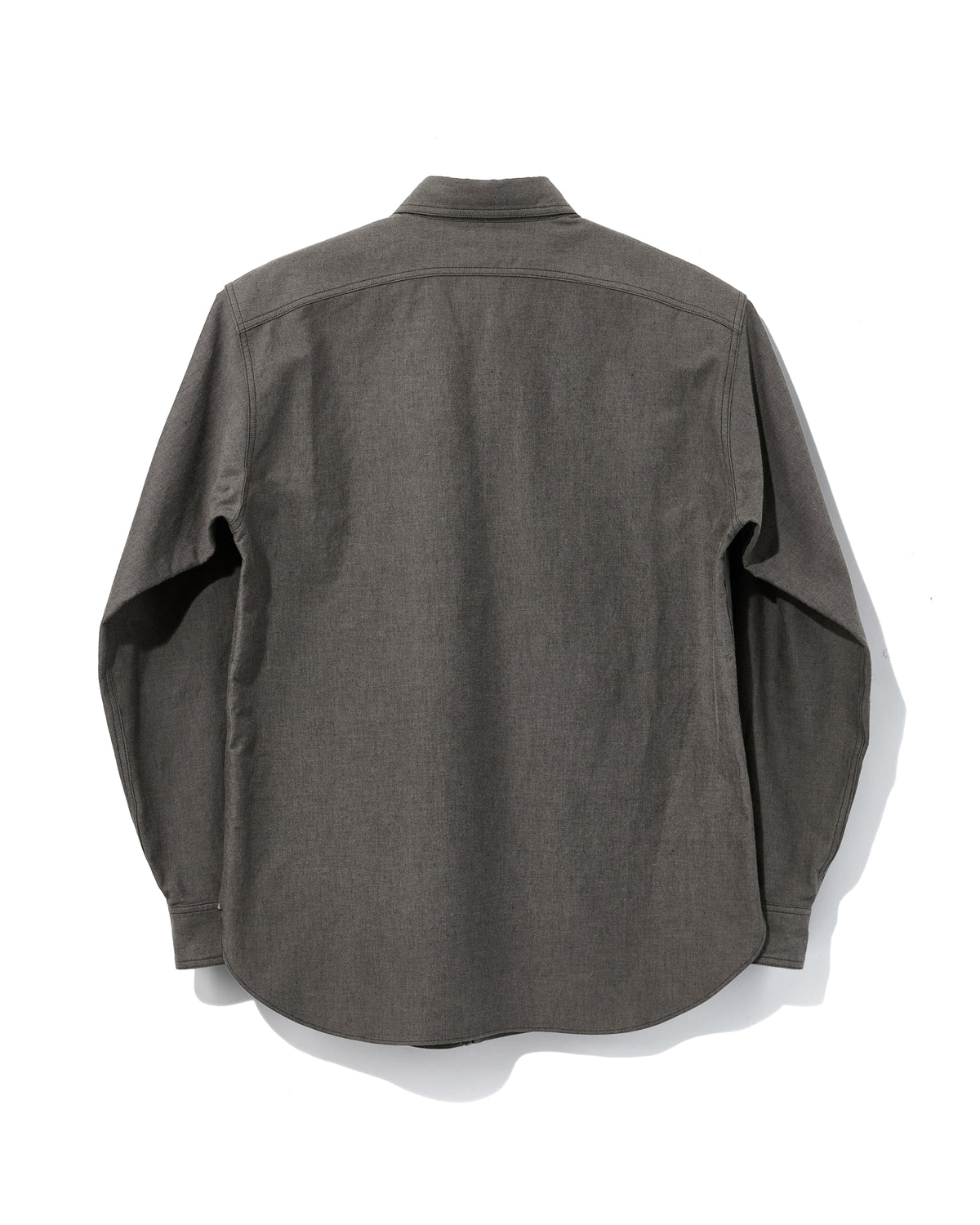 【 26FW 】BIGYANK Y1934 HEATHER CHAMBRAY SHIRT / GREY