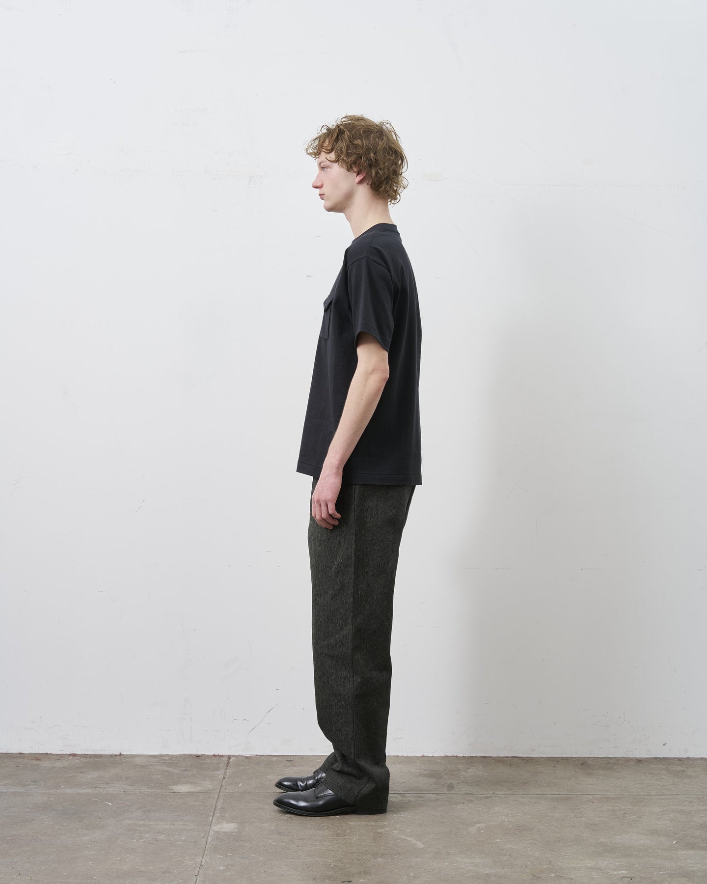 【 26SS 】BIGYANK Y1935 POCKET TEE / BLACK
