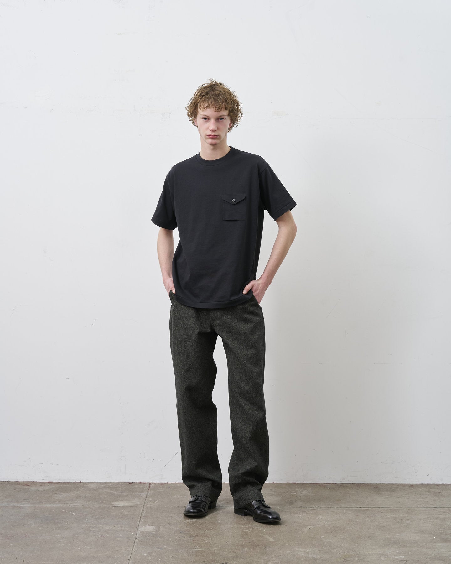 【 26SS 】BIGYANK Y1935 POCKET TEE / BLACK
