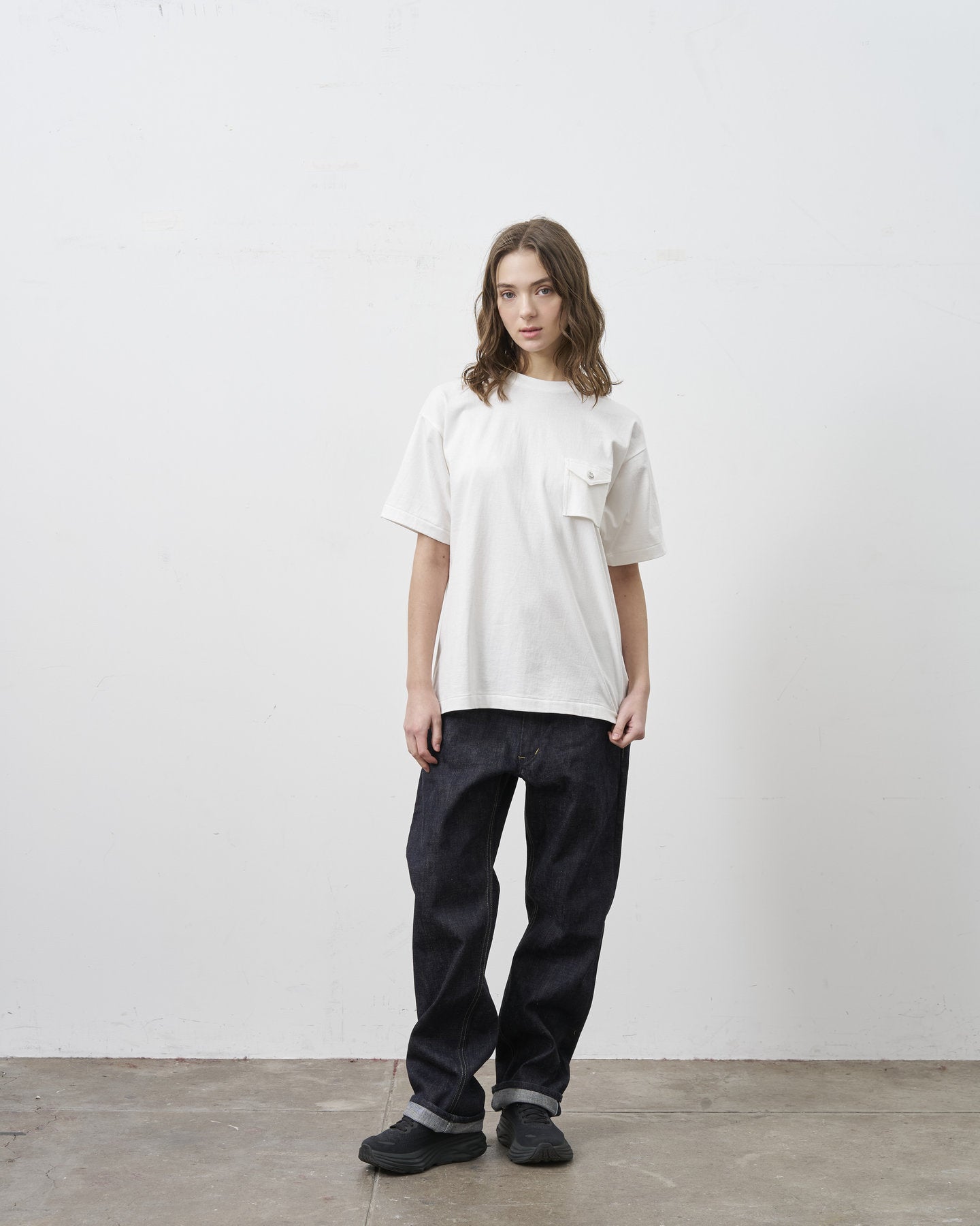 【 26SS 】BIGYANK Y1935 POCKET TEE / WHITE