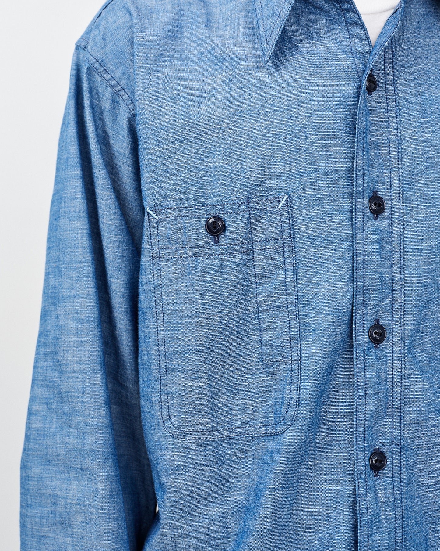 【 26SS 】BIGYANK Y1942 CHAMBRAY SHIRT / INDIGO