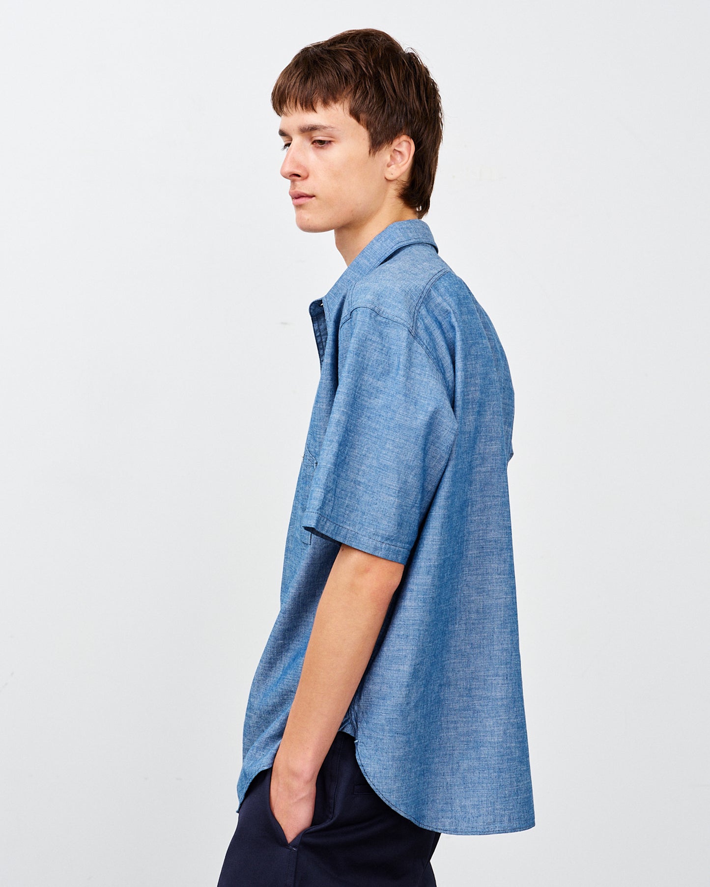 【 26SS 】BIGYANK Y1942 S-SLEEVE CHAMBRAY SHIRT / INDIGO