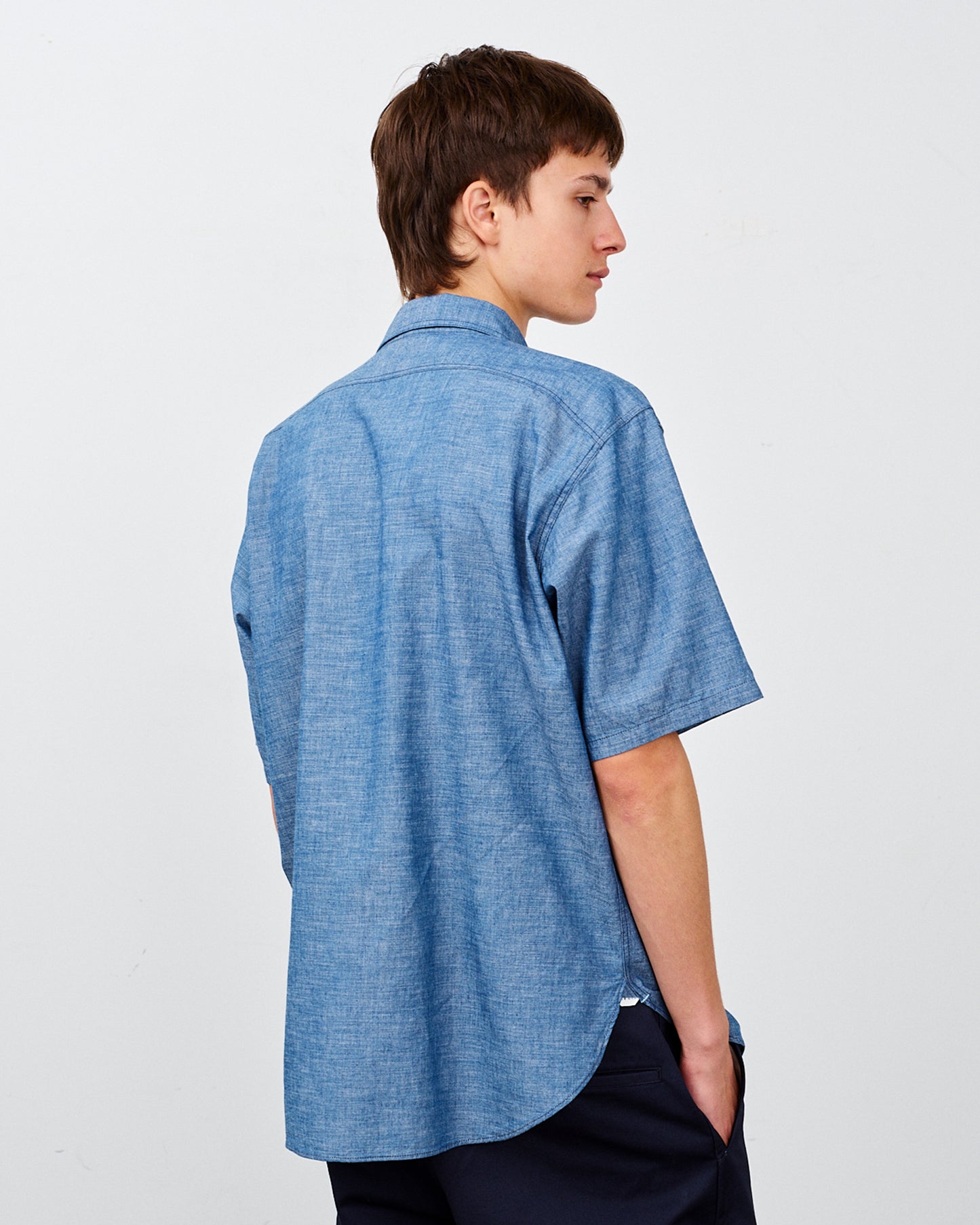 【 26SS 】BIGYANK Y1942 S-SLEEVE CHAMBRAY SHIRT / INDIGO
