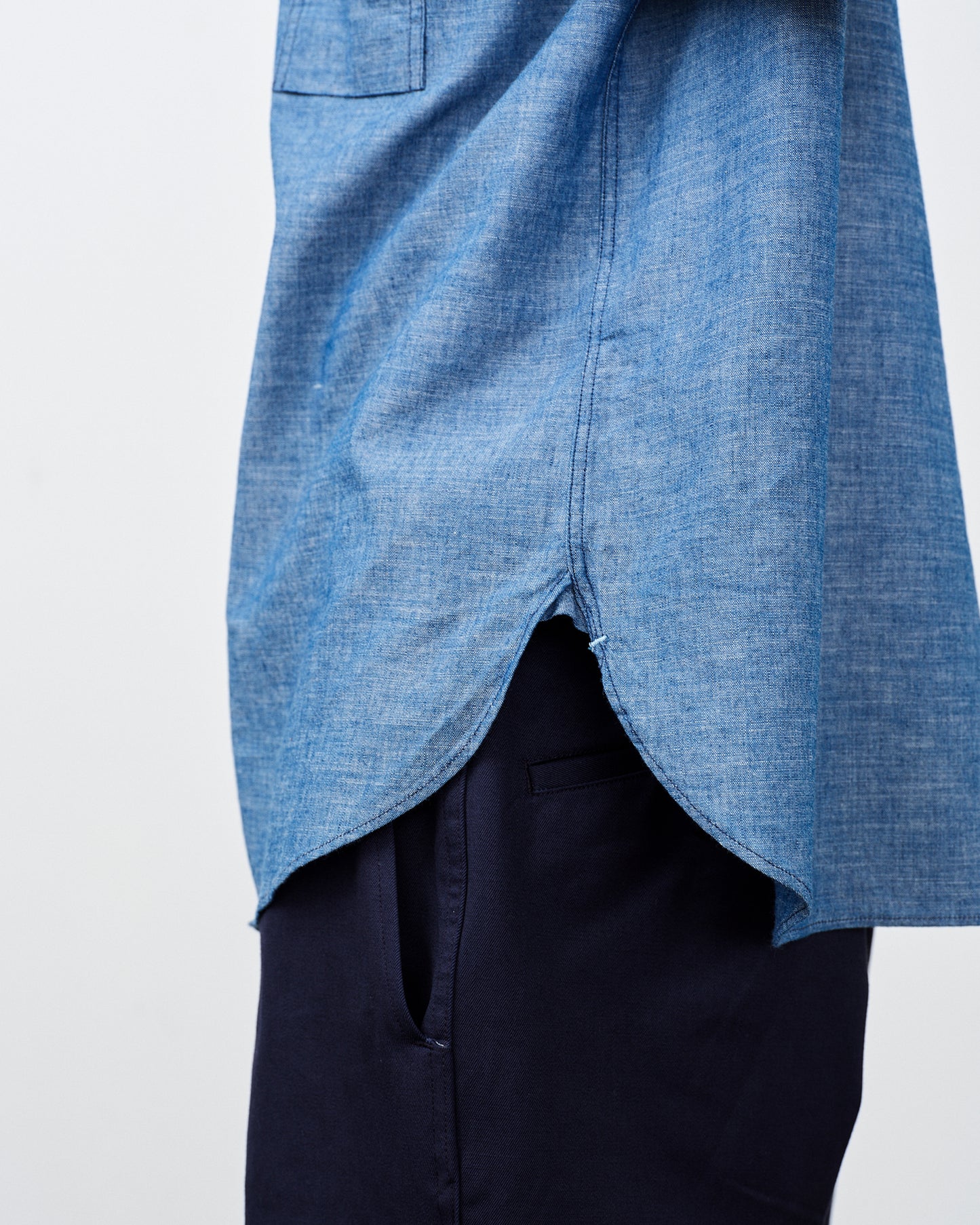 【 26SS 】BIGYANK Y1942 S-SLEEVE CHAMBRAY SHIRT / INDIGO