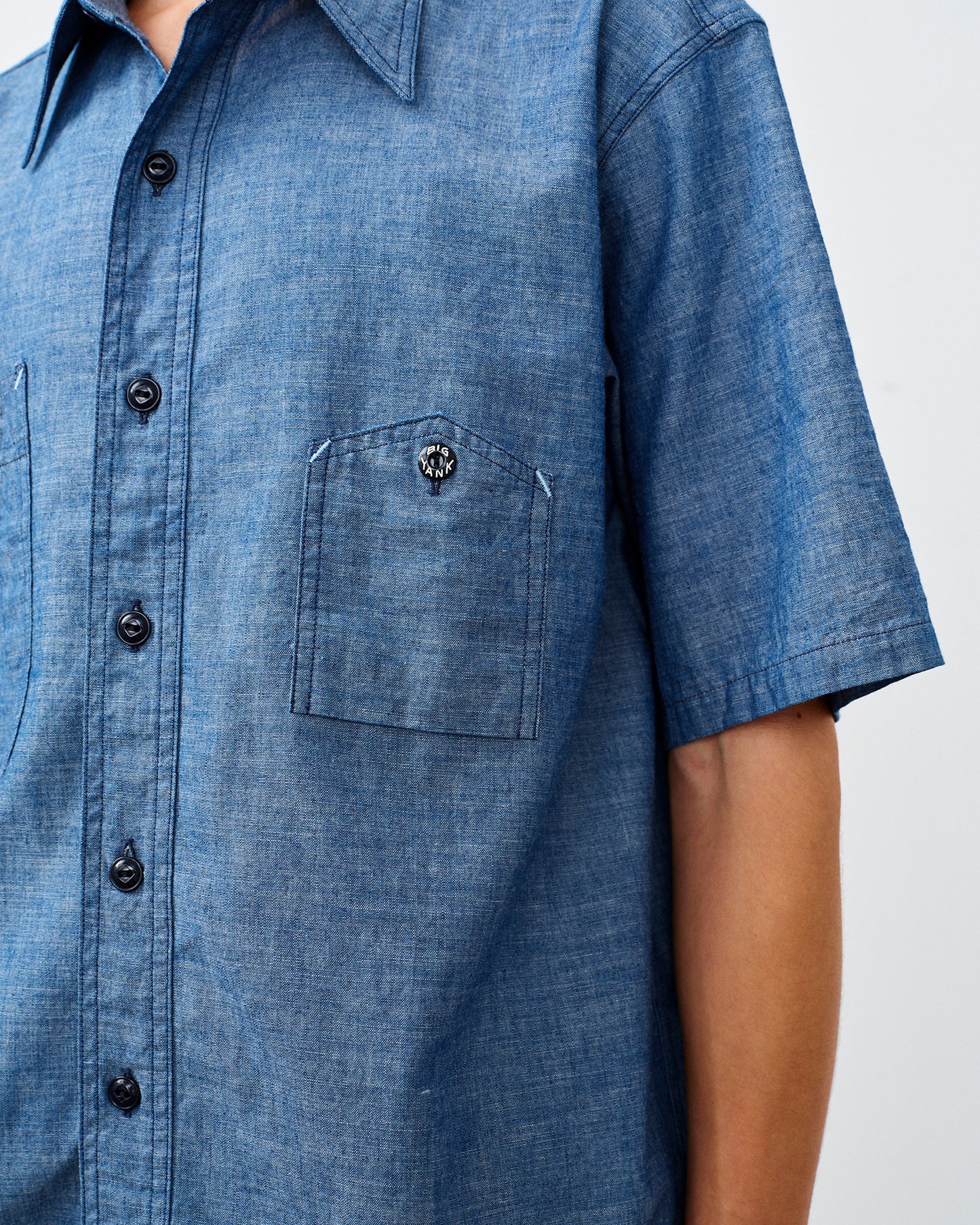 【 26SS 】BIGYANK Y1942 S-SLEEVE CHAMBRAY SHIRT / INDIGO