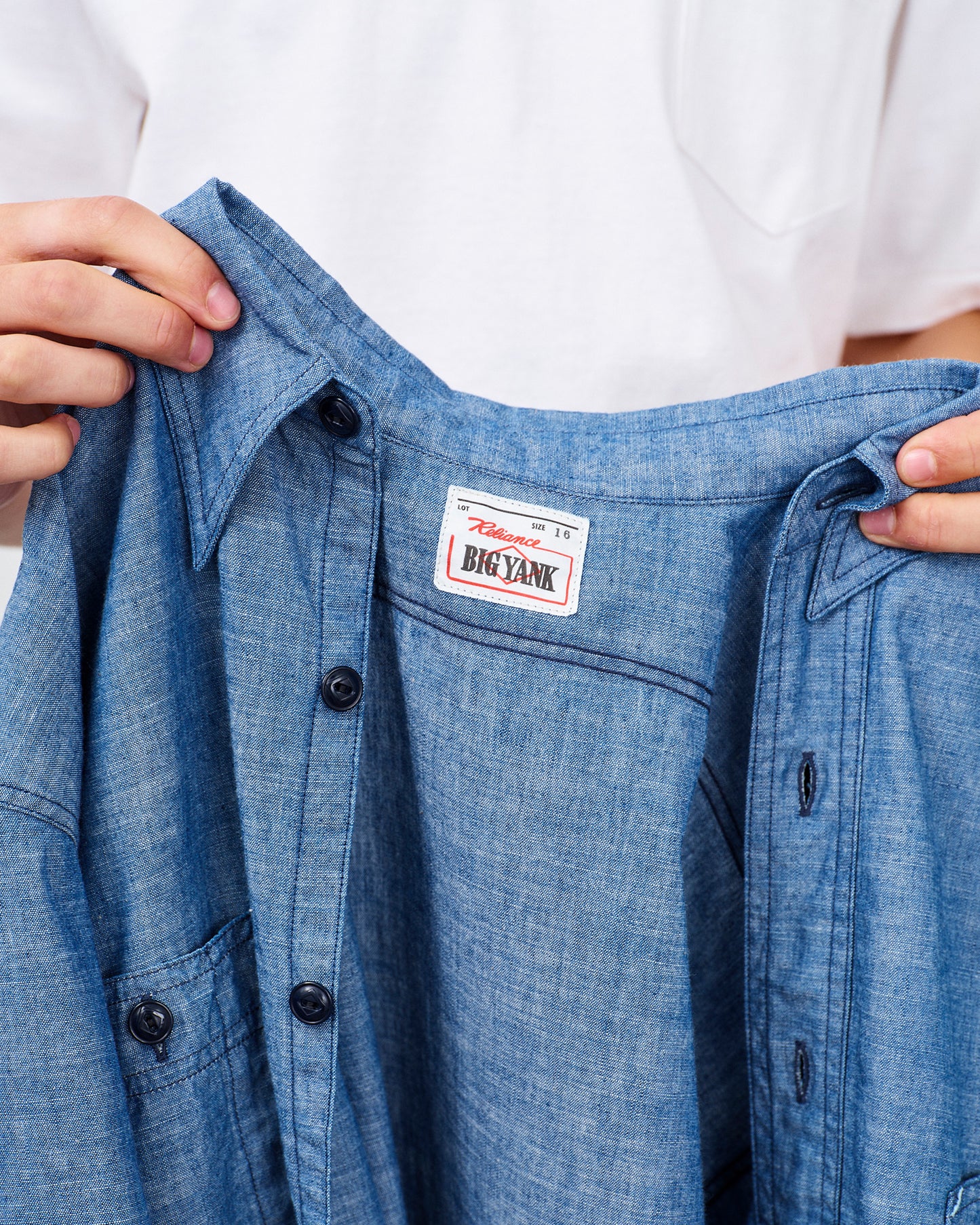 【 26SS 】BIGYANK Y1942 S-SLEEVE CHAMBRAY SHIRT / INDIGO