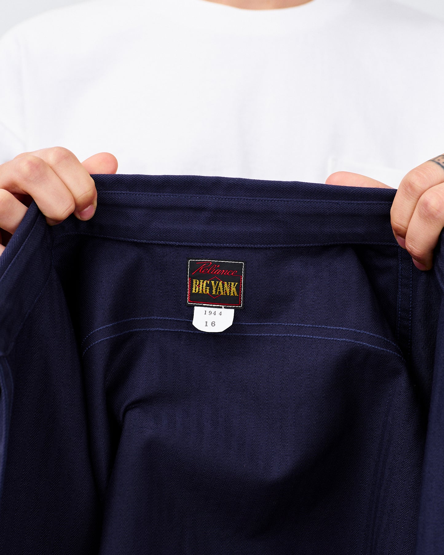 【 26SS 】BIGYANK Y1944 HBT SHIRT / NAVY