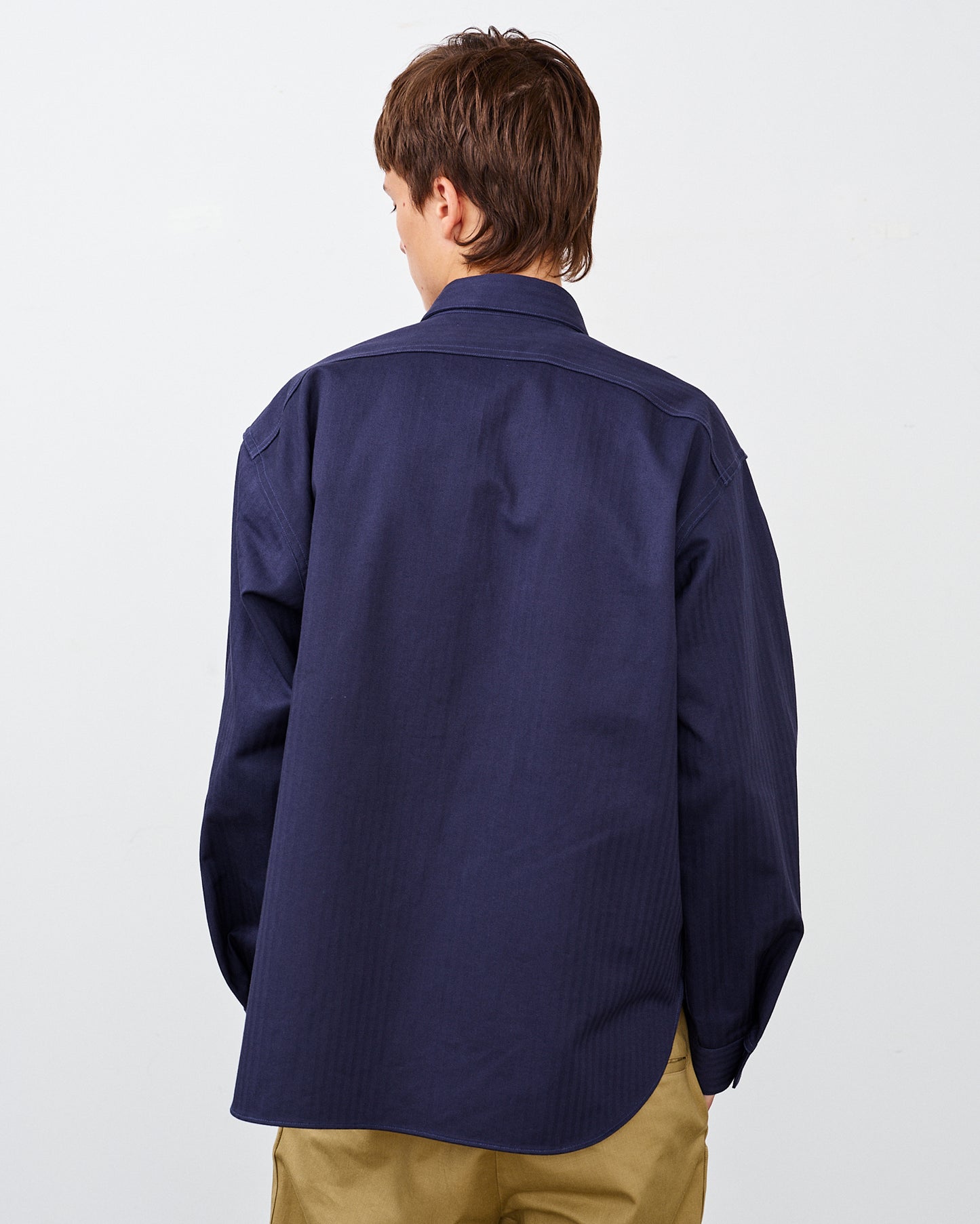 【 26SS 】BIGYANK Y1944 HBT SHIRT / NAVY