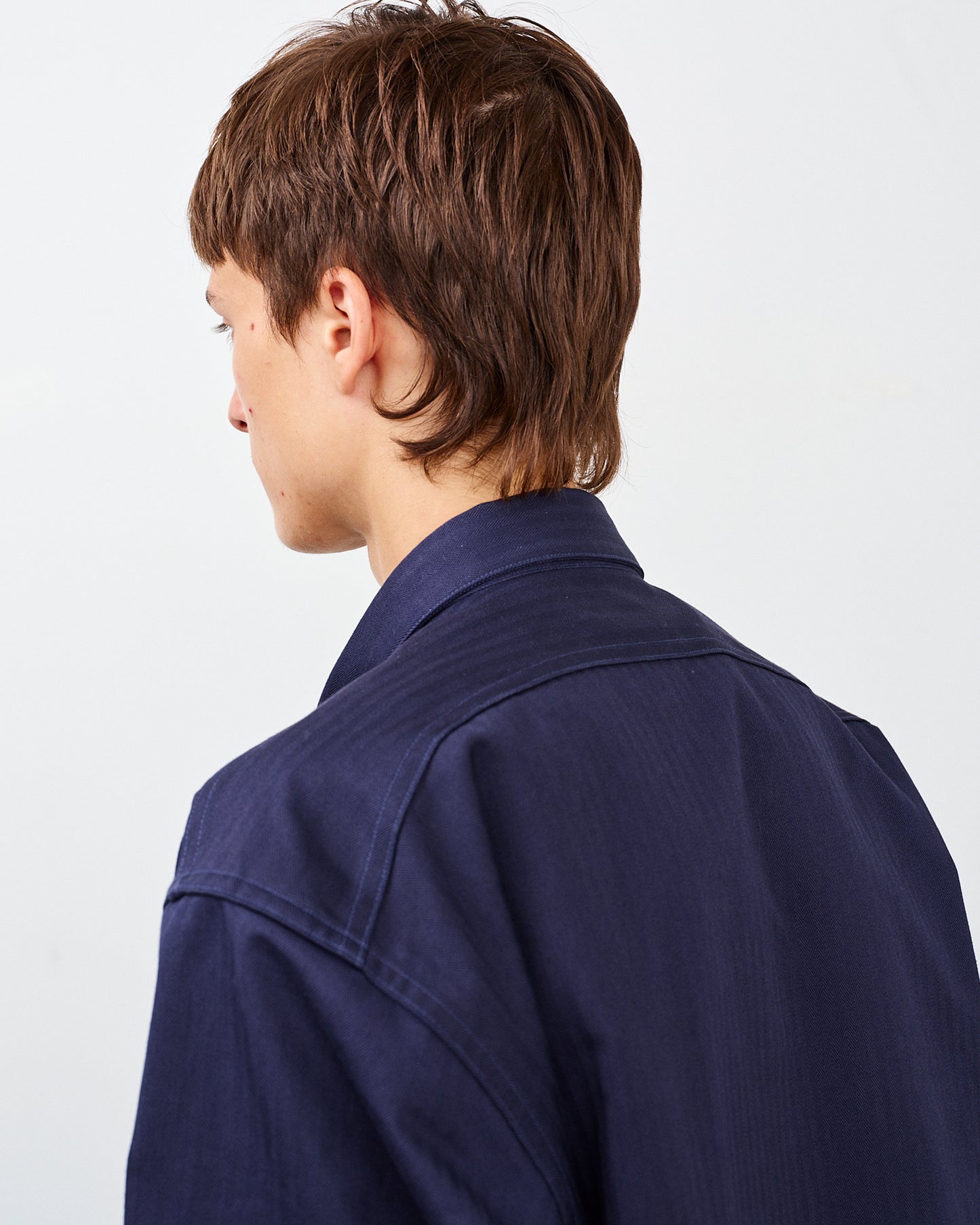 【 26SS 】BIGYANK Y1944 HBT SHIRT / NAVY