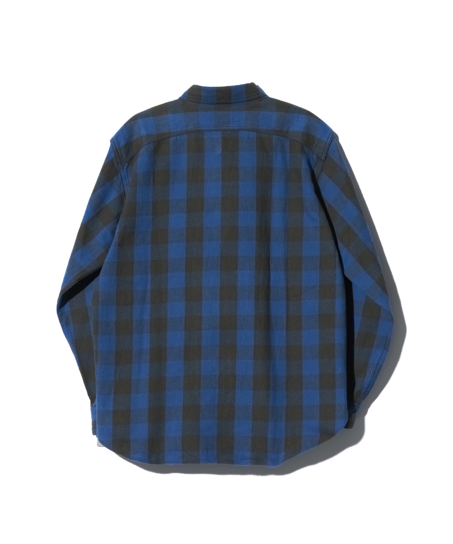 【 26SS 】BIGYANK Y1945 FLANNEL SHIRT BROCK CHECK / BLUE