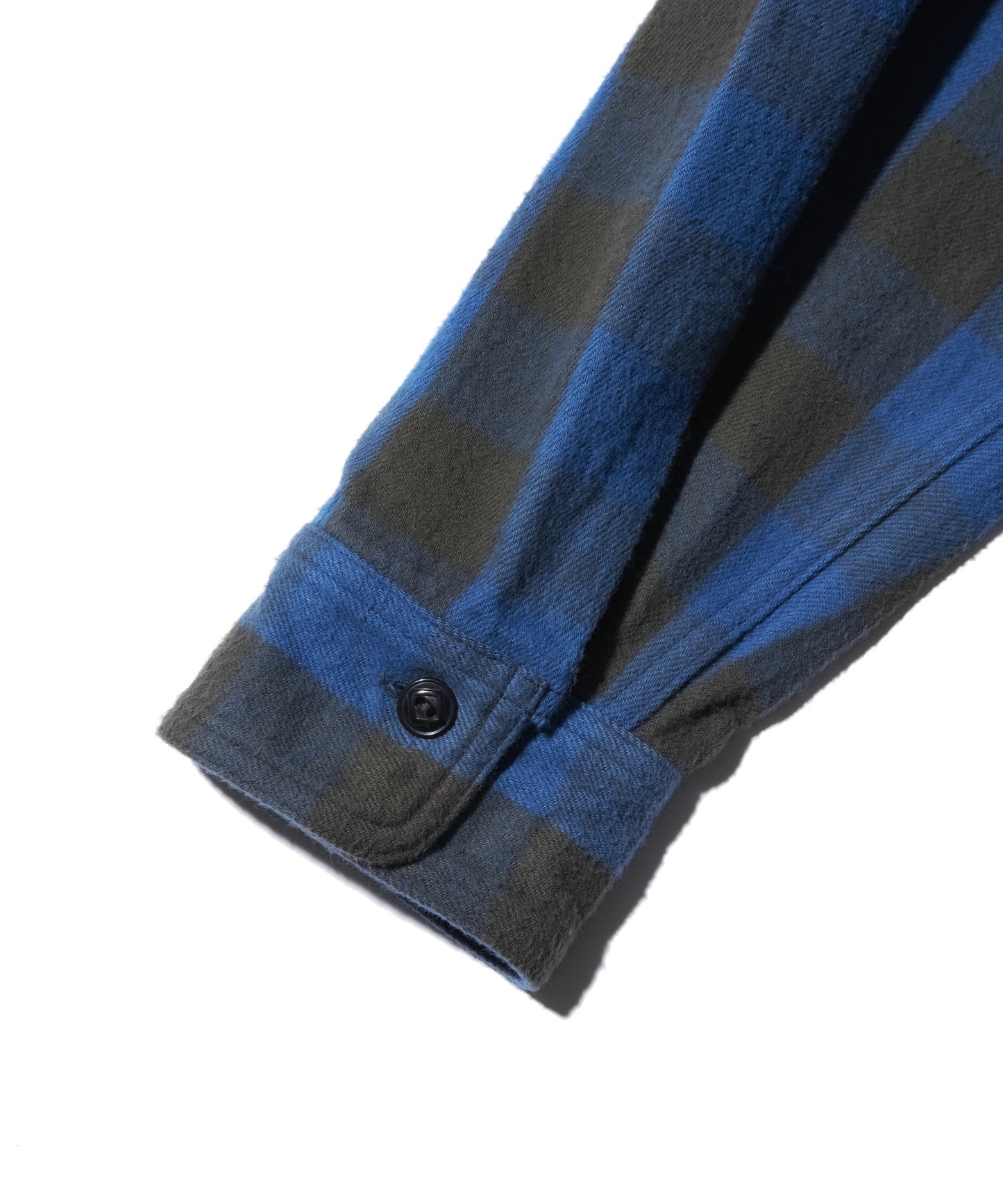 【 26SS 】BIGYANK Y1945 FLANNEL SHIRT BROCK CHECK / BLUE