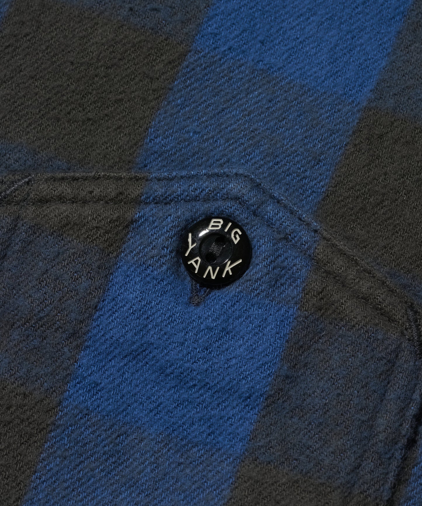 【 26SS 】BIGYANK Y1945 FLANNEL SHIRT BROCK CHECK / BLUE