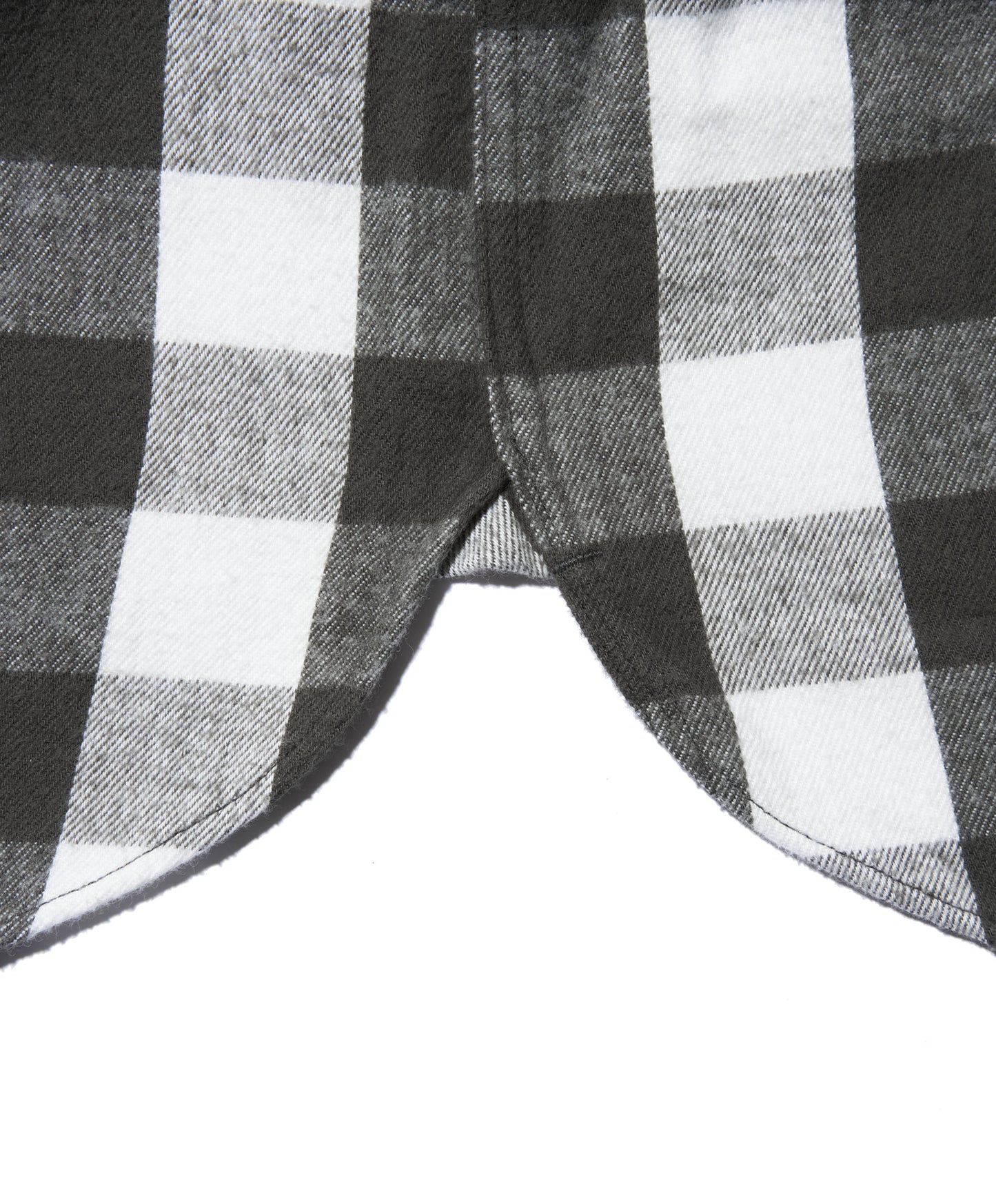 【 26SS 】BIGYANK Y1945 FLANNEL SHIRT BROCK CHECK / WHITE