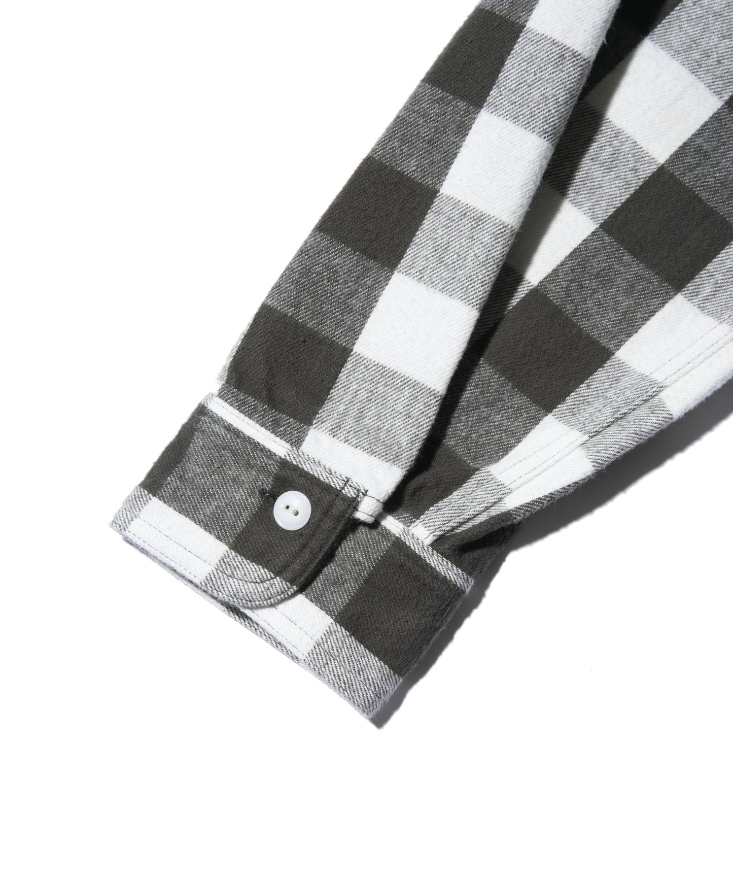 【 26SS 】BIGYANK Y1945 FLANNEL SHIRT BROCK CHECK / WHITE