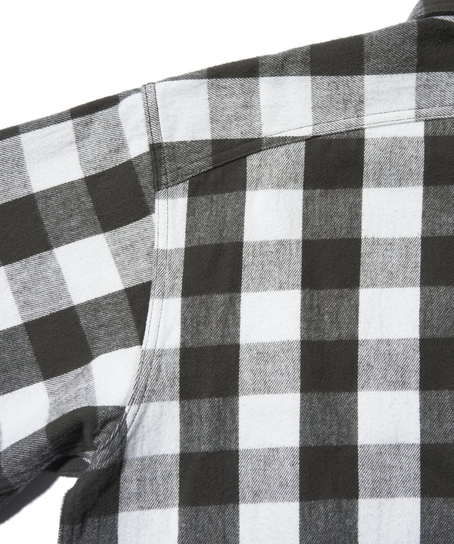 【 26SS 】BIGYANK Y1945 FLANNEL SHIRT BROCK CHECK / WHITE