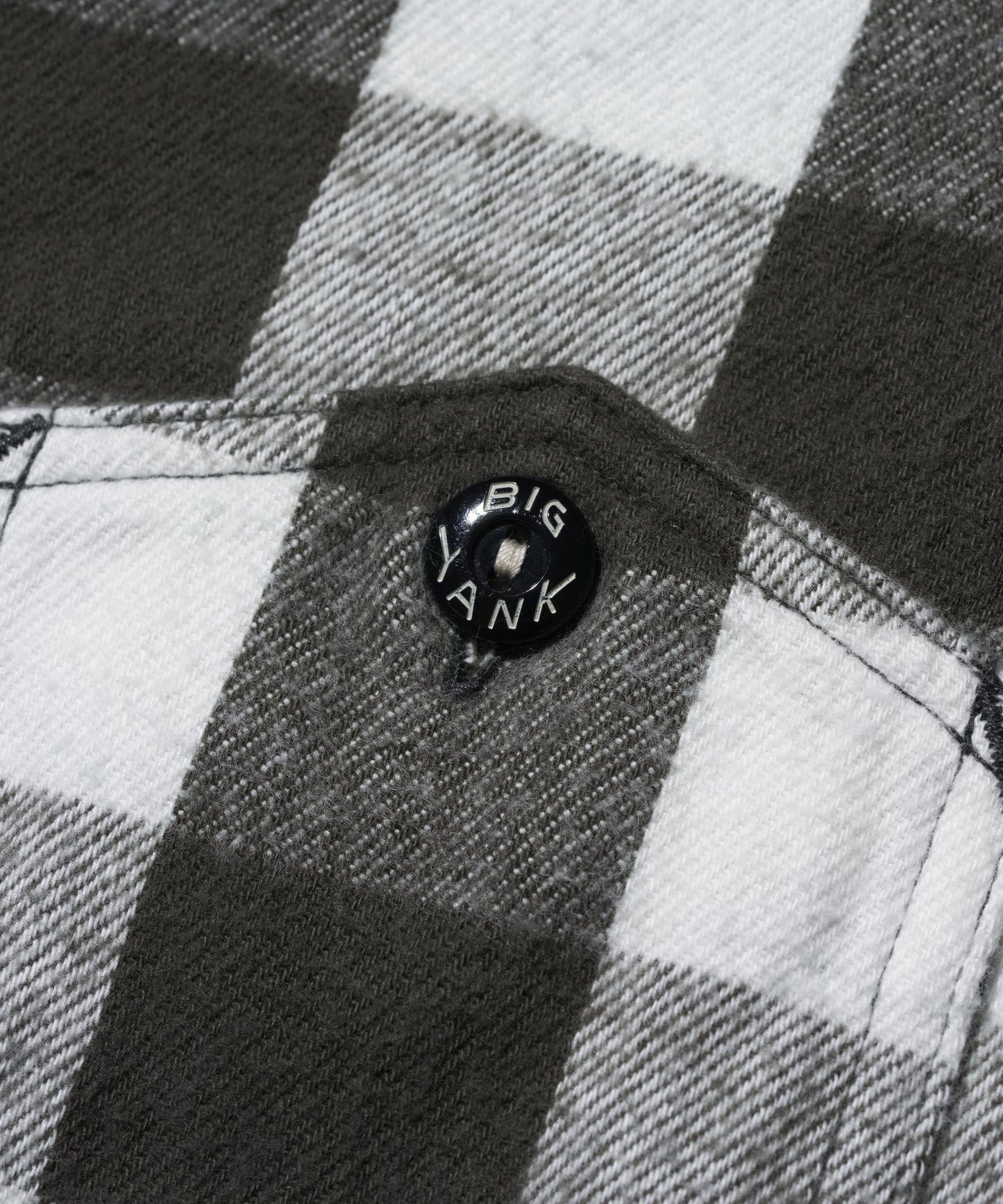 【 26SS 】BIGYANK Y1945 FLANNEL SHIRT BROCK CHECK / WHITE