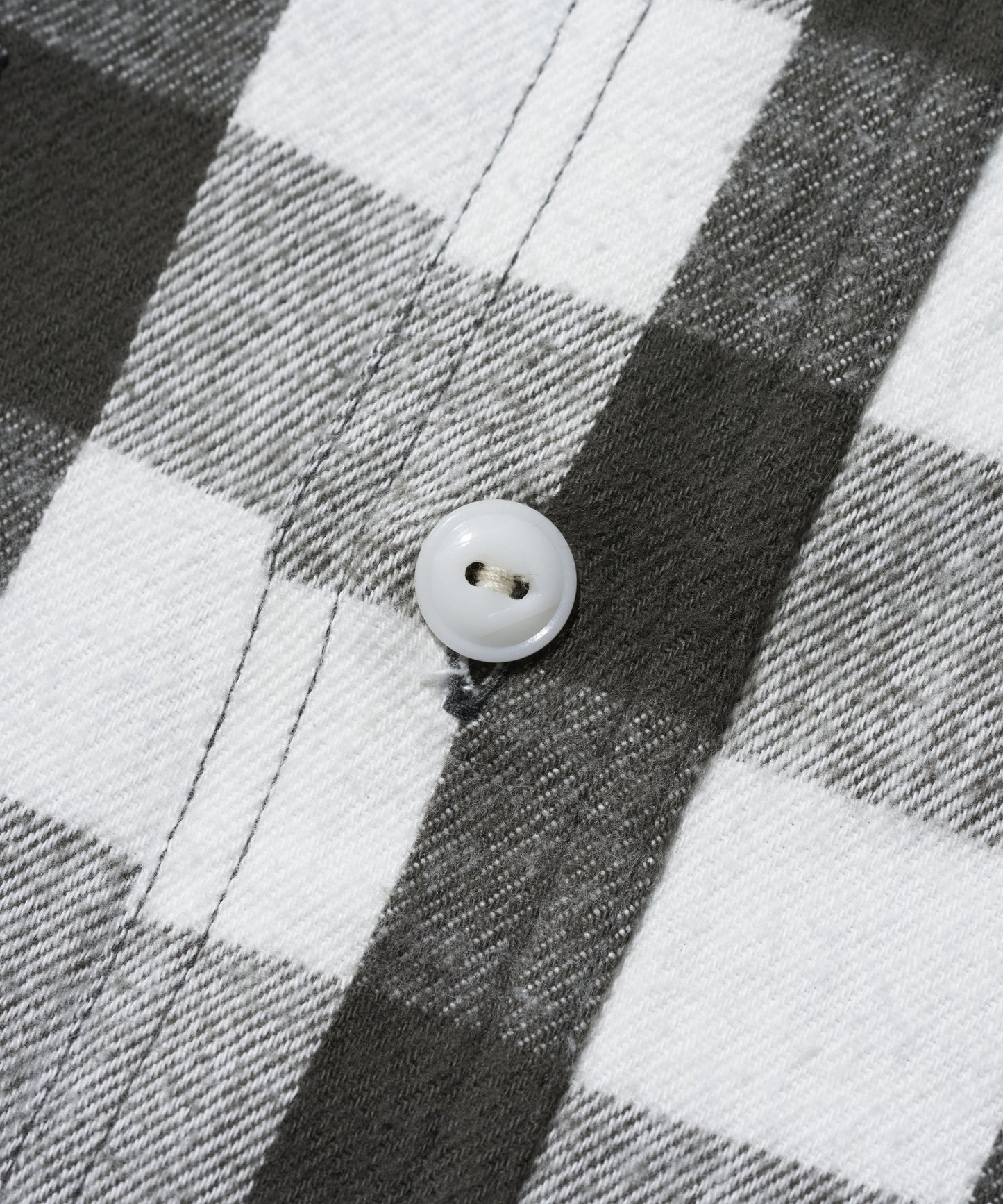 【 26SS 】BIGYANK Y1945 FLANNEL SHIRT BROCK CHECK / WHITE