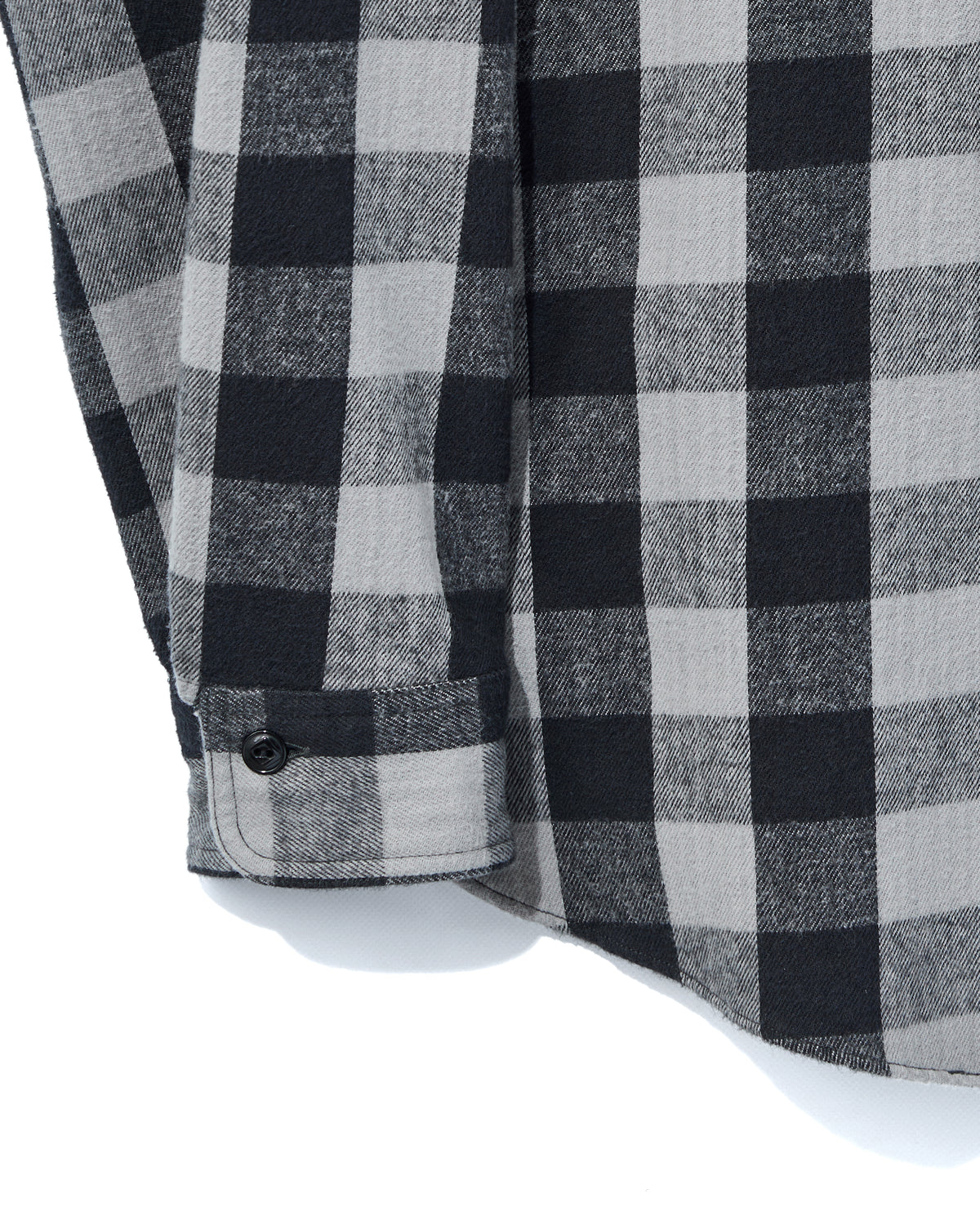 【 26FW 】BIGYANK Y1945 FLANNEL CHECK SHIRT / GREY
