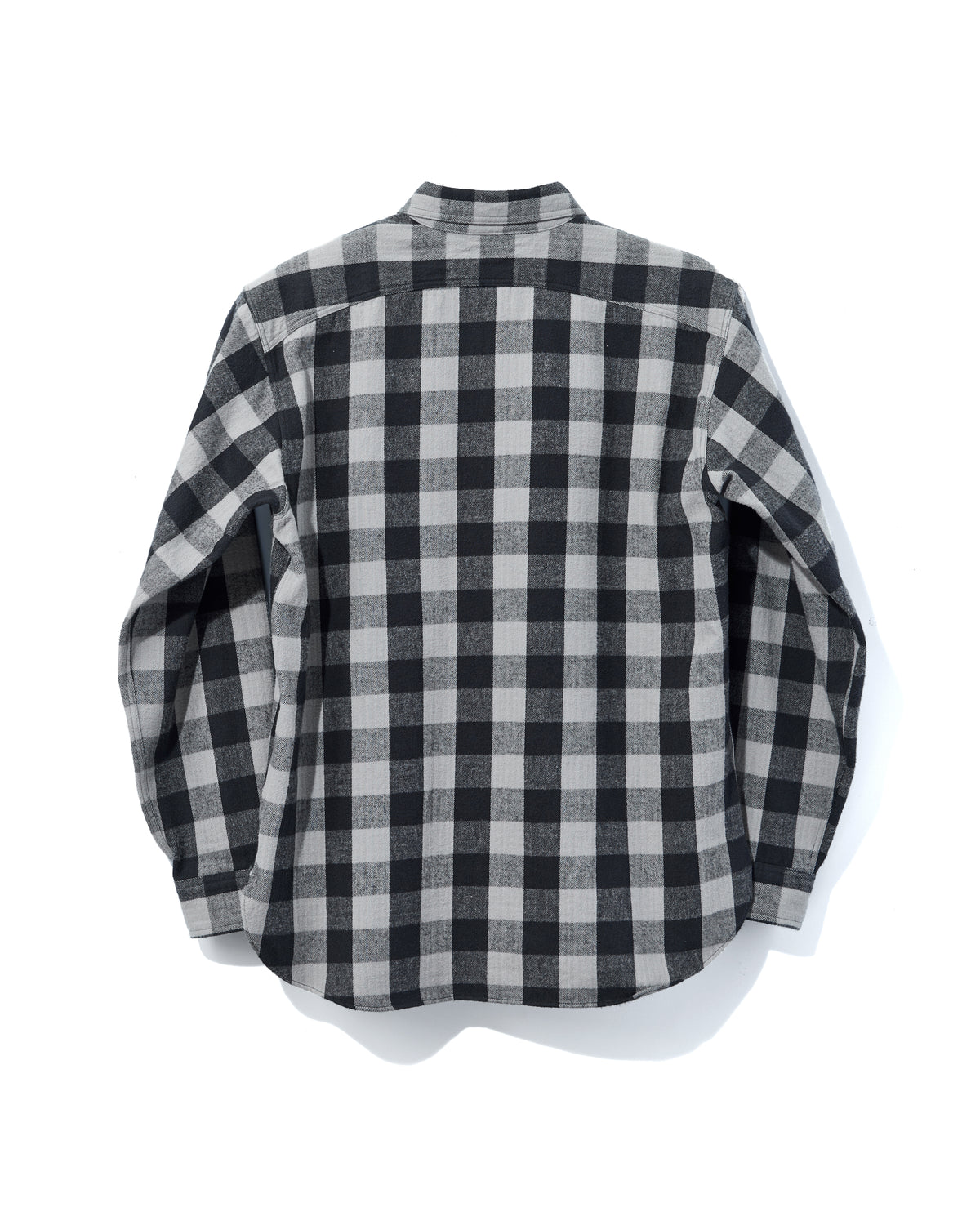 【 26FW 】BIGYANK Y1945 FLANNEL CHECK SHIRT / GREY