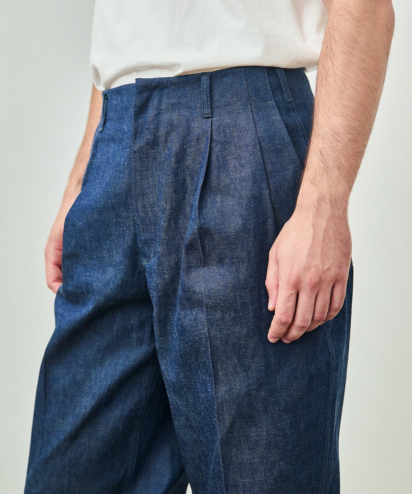 【 25SS 】YANKSHIRE C1950 PEG TOP DUNGAREE / INDIGO