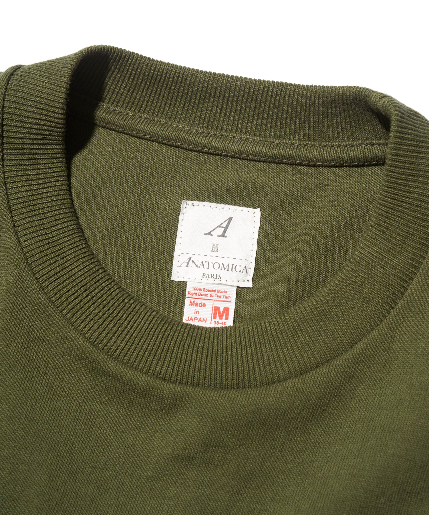 ANATOMICA POCKET TEE / PINE GREEN