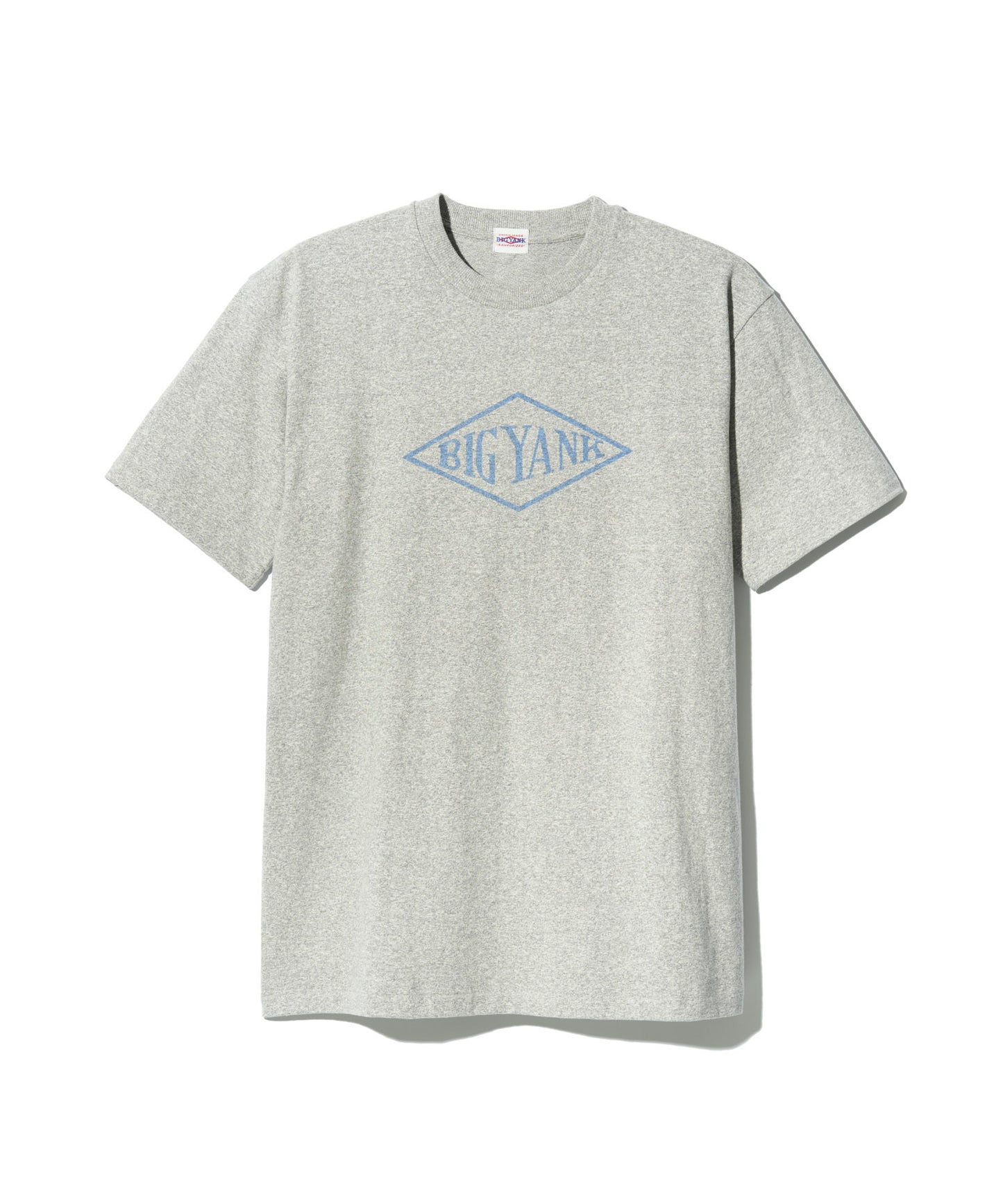 BIGYANK TEE ORIGNAL RHOMBUS LOGO / GREY