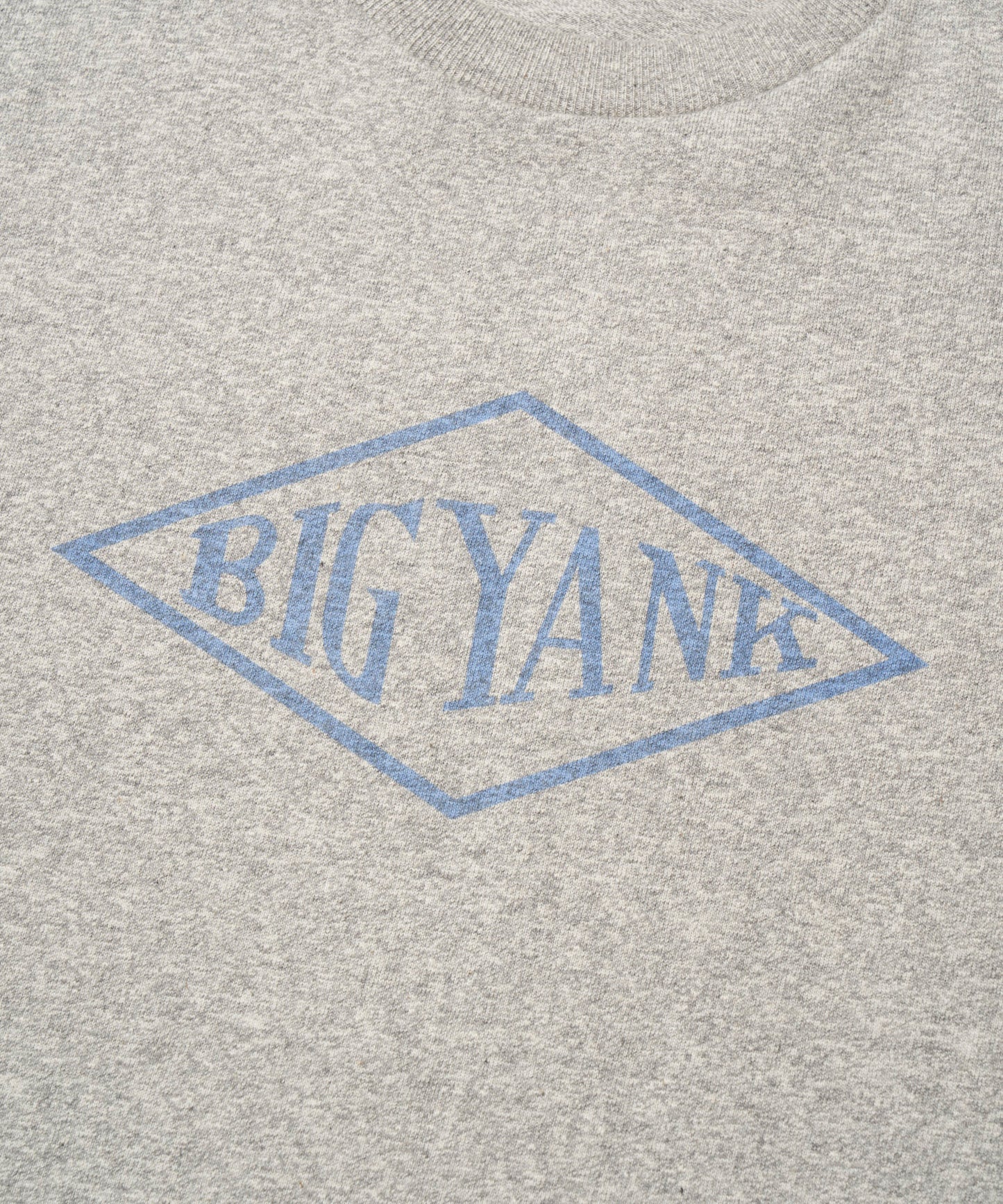 BIGYANK TEE ORIGNAL RHOMBUS LOGO / GREY