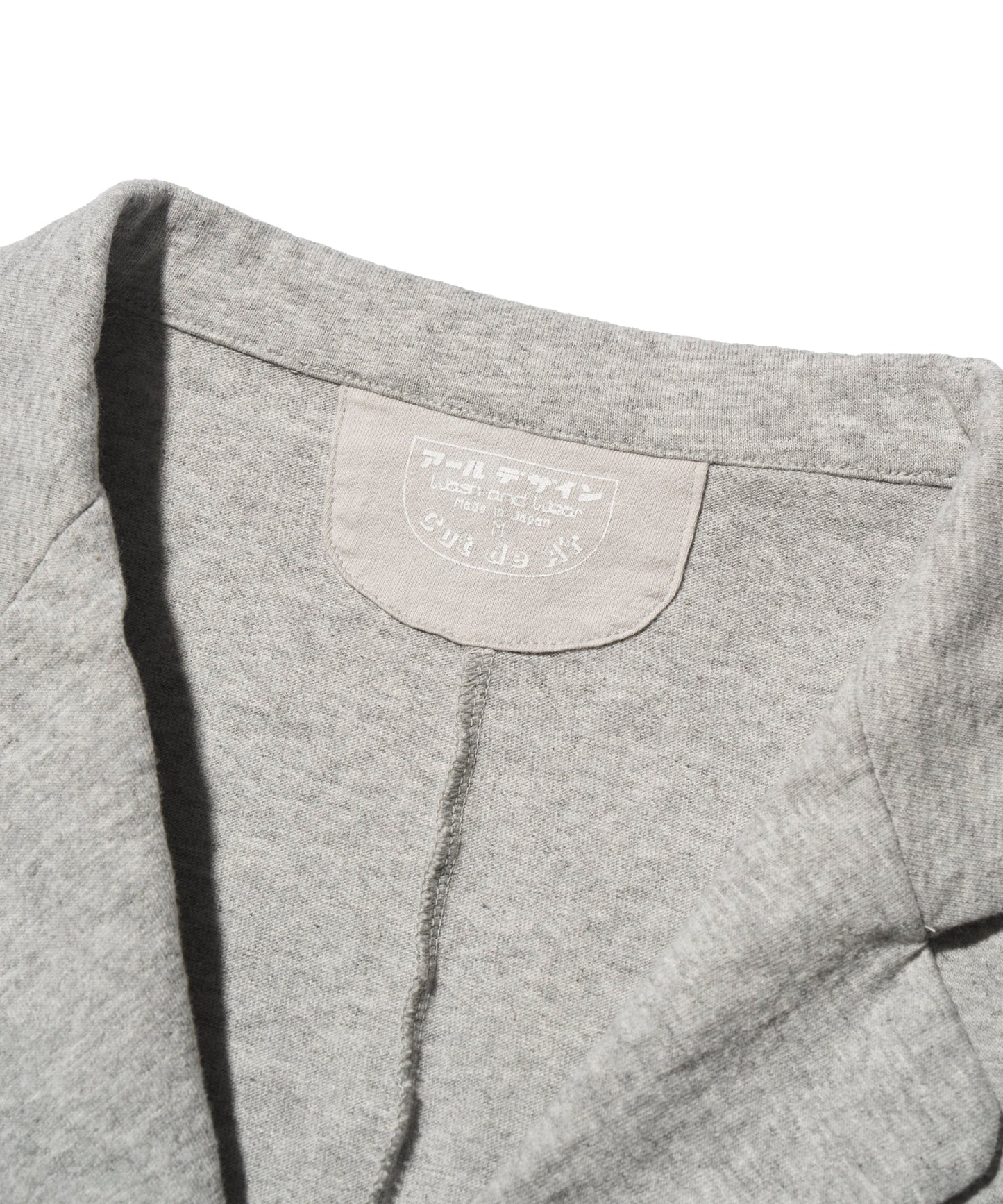 A'r DESIGN CAMPUS JACKET US COTTON JERSEY/ GREY