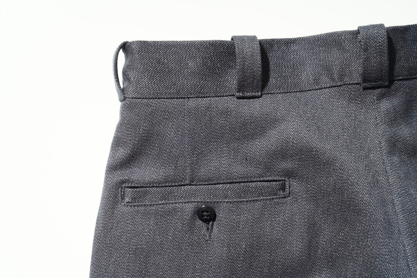 【 24FW 】YANKSHIRE 1963 TROUSERS HEATHER CHAMBRAY