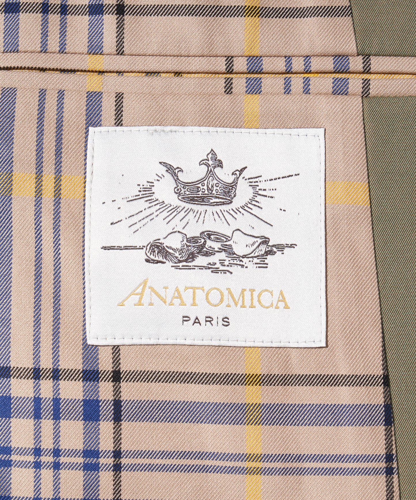 【 25SS 】ANATOMICA SINGLE RAGLAN COAT I / OLIVE