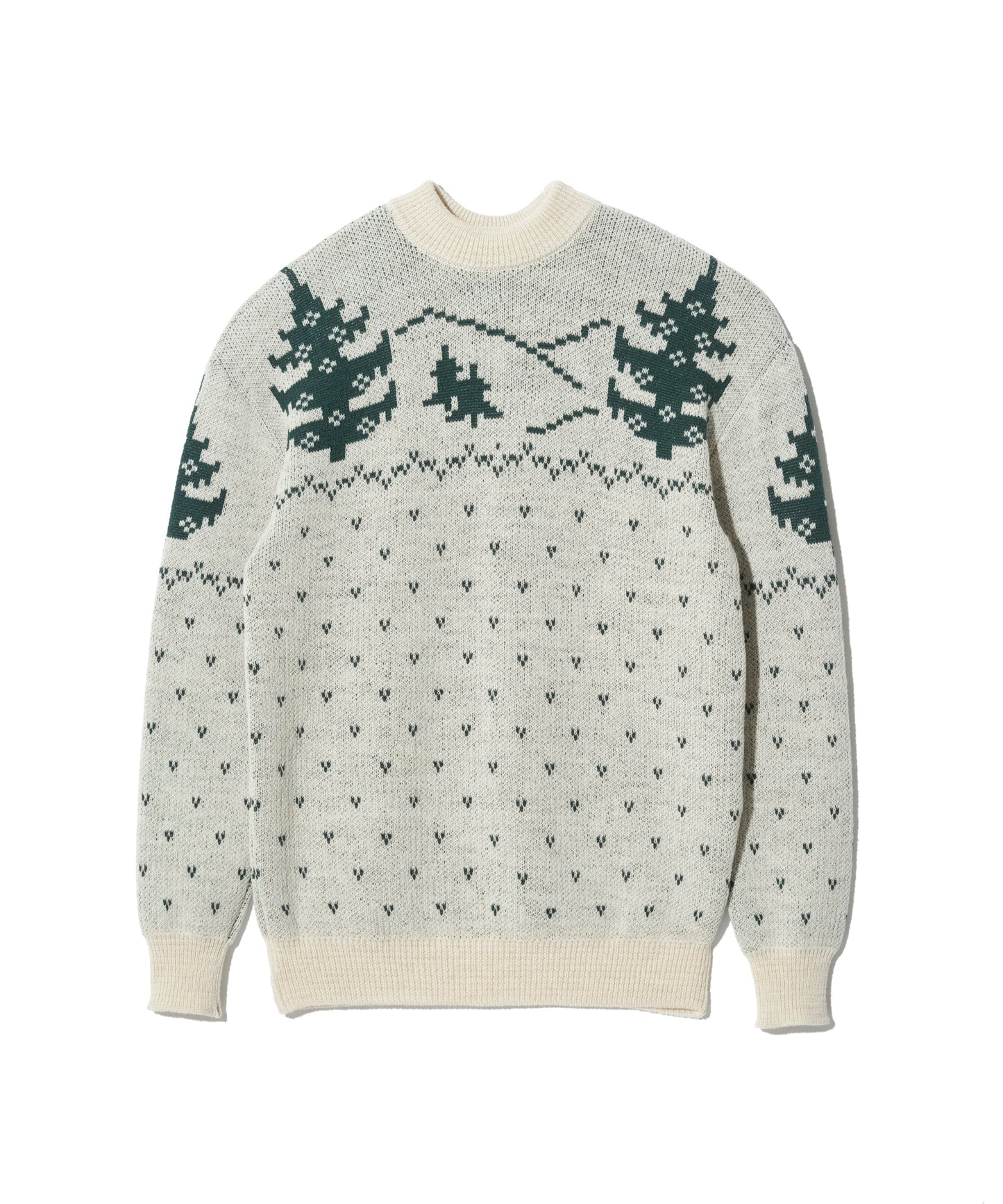 Der SUMMLER HOLIDAY KNIT CREW / GREEN