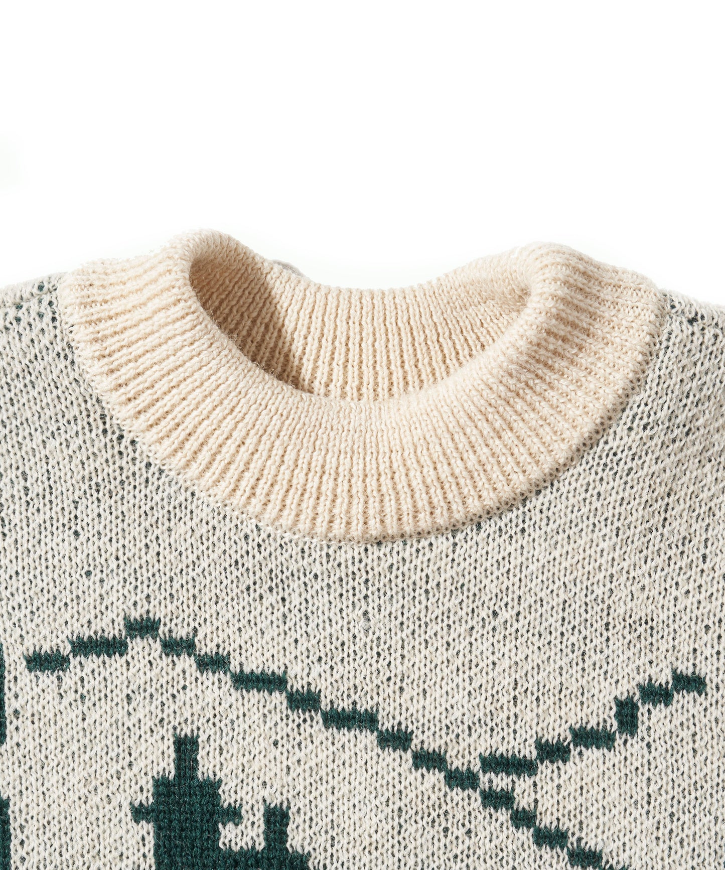 Der SUMMLER HOLIDAY KNIT CREW / GREEN