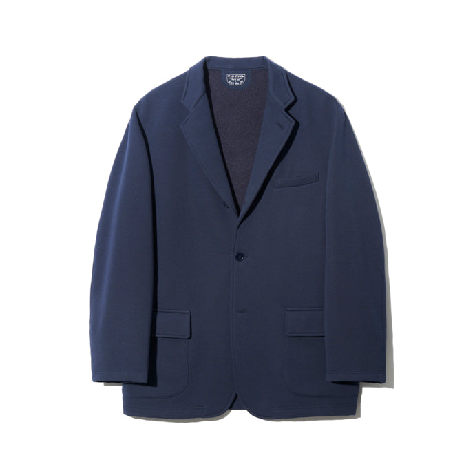 A'r DESIGN CAMPUS JACKET COTTON JERSEY / NAVY