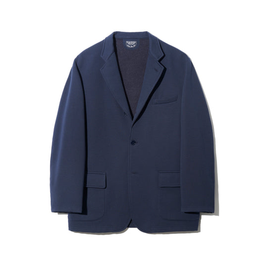 A'r DESIGN CAMPUS JACKET COTTON JERSEY / NAVY