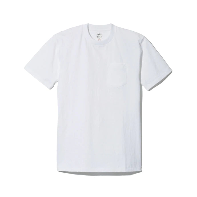 ANATOMICA POCKET TEE / WHITE