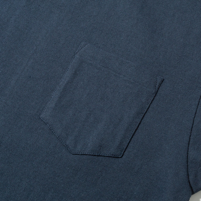 ANATOMICA POCKET TEE / NAVY