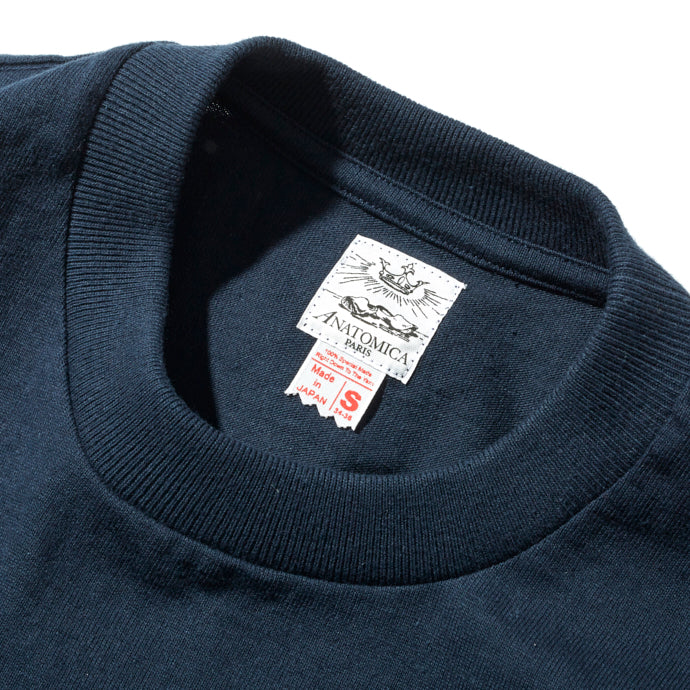 ANATOMICA POCKET TEE / NAVY