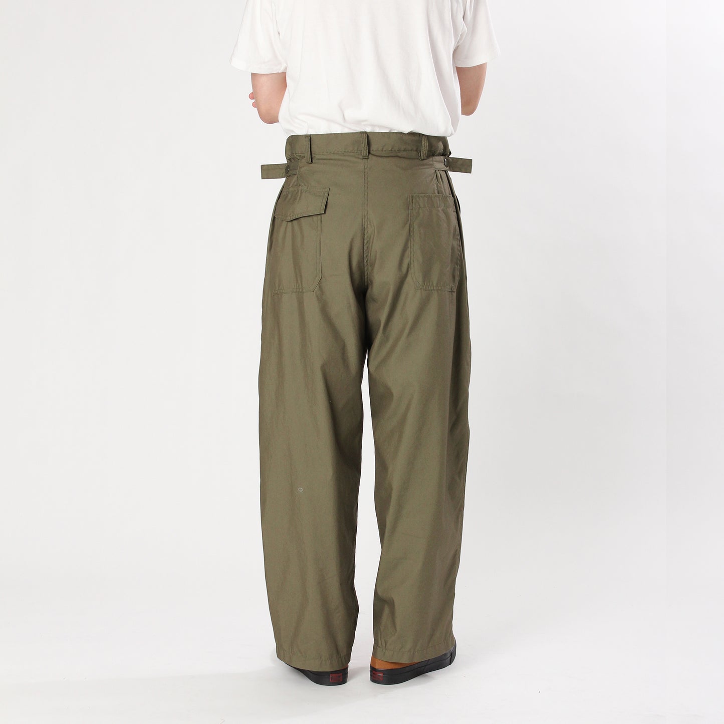 YANKSHIRE USAF 1957 TROUSERS US VINTAGE POPLIN / OLIVE