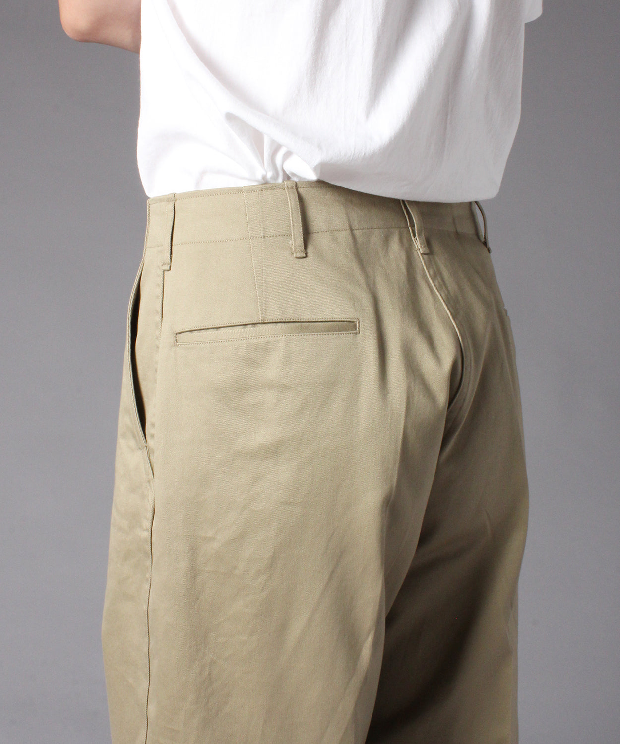 【 RESTOCK 】YANKSHIRE TROUSERS M1945 WEST POINT / BEIGE