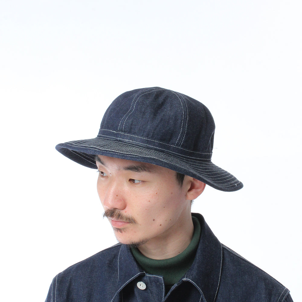 【 RESTOCK 】ANATOMICA US ARMY 1937 DENIM HAT