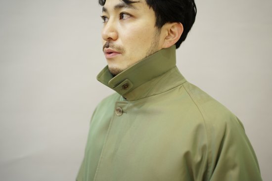 【 25SS 】ANATOMICA SINGLE RAGLAN COAT I / OLIVE