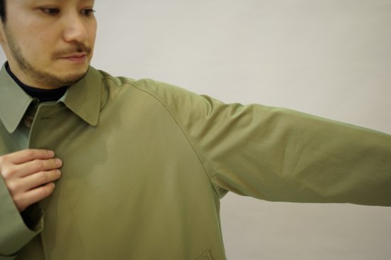 【 25SS 】ANATOMICA SINGLE RAGLAN COAT I / OLIVE