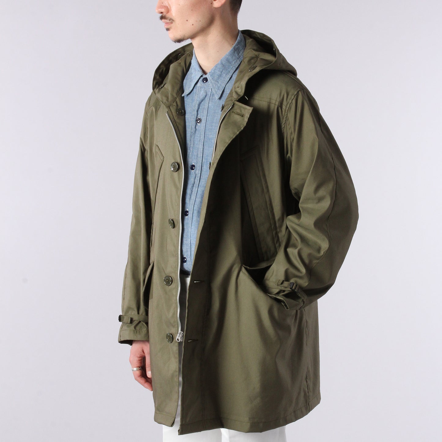 RMFB B911 PARKA VTG POPLIN ｗ/DOWN LINER / OLIVE