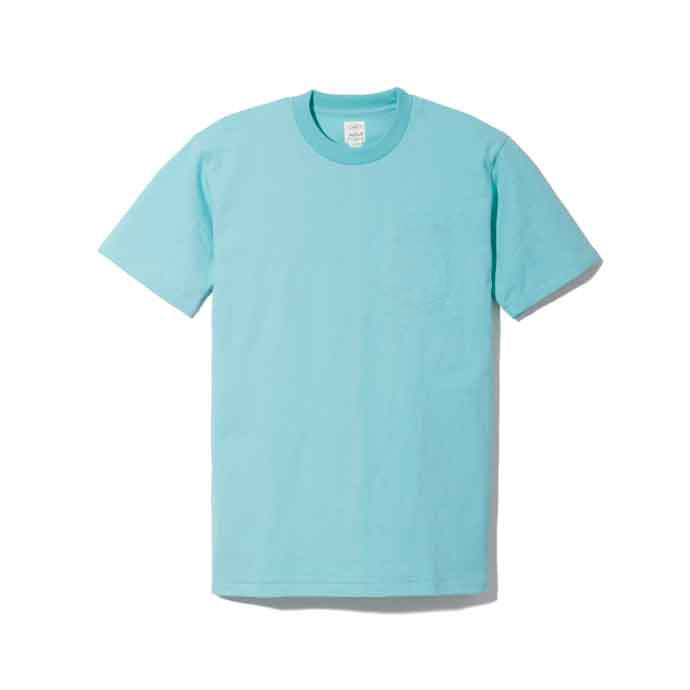 ANATOMICA PLAIN TEE / TURQUOISE