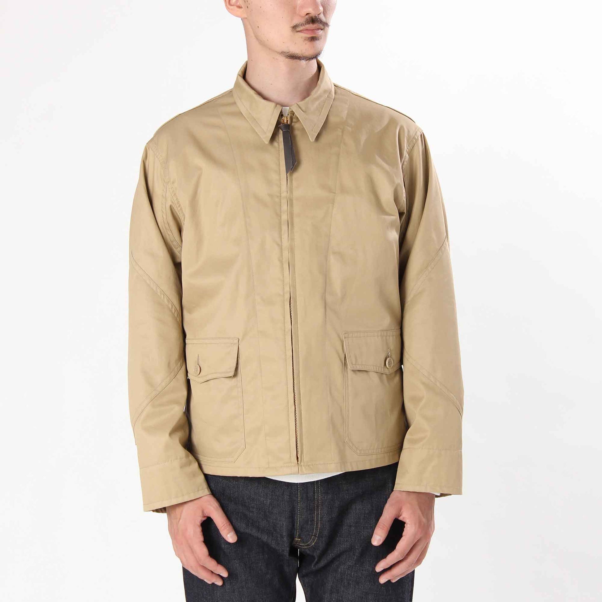 ANATOMICA USN SUMMER FLIGHT JACKET M-421A / BEIGE