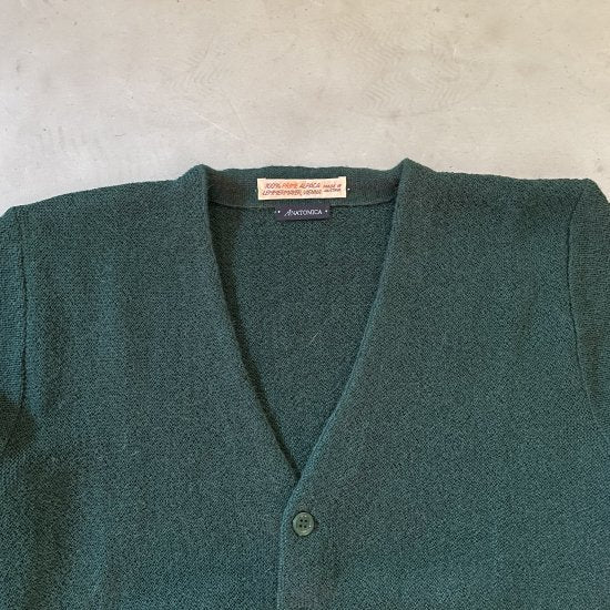 [21FW 새로운 작업] Anatomica Lemmermayer Cardigan 2ply / green