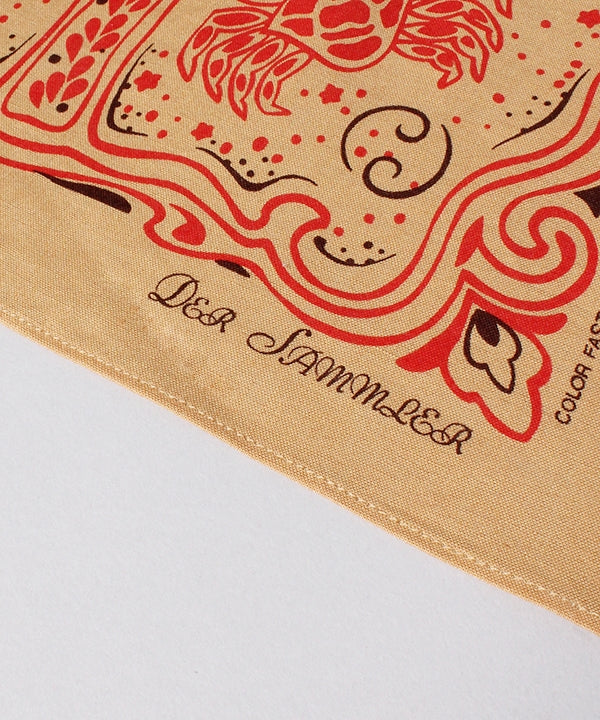 Der SUMMLER BANDANA ZODIAC SIGNS / BEIGE