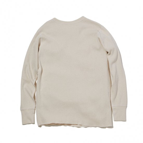 【 RESTOCK 】ANATOMICA THERMAL SHIRT MADE IN JAPAN / NATURAL