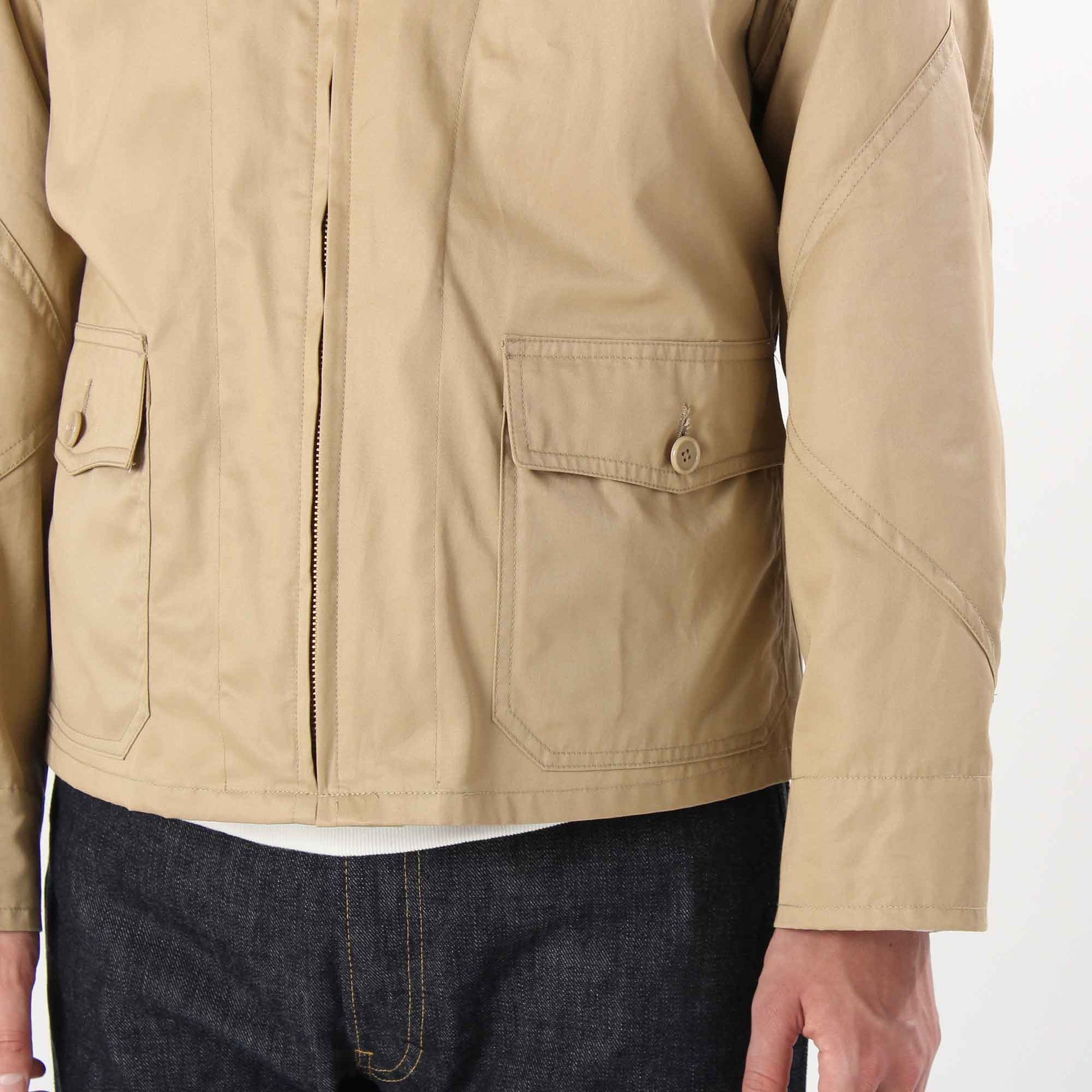 ANATOMICA USN SUMMER FLIGHT JACKET M-421A / BEIGE – A'r11551